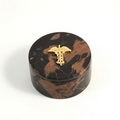 Marble Round Box - Medical